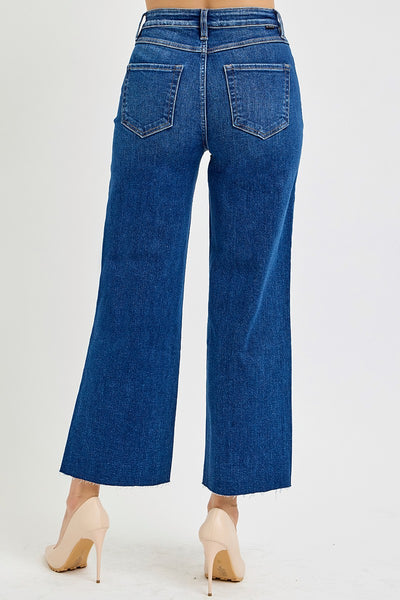 PREORDER Harlow Wide Leg Crop Jeans