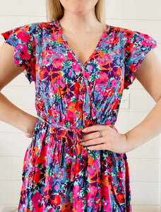 PREORDER Portia Beautiful Floral Maxi Dress