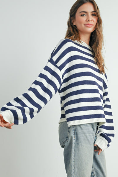Pier Striped Sweater