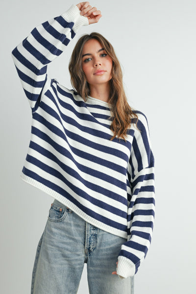 Pier Striped Sweater