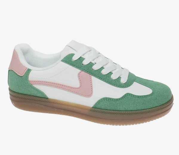 Giana Sneakers - Emerald Green