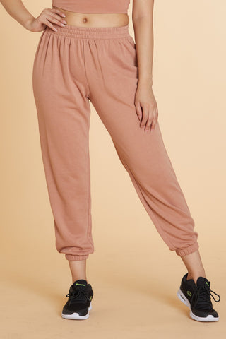 Jordan French Terry Joggers - Taupe - SIZE MEDIUM