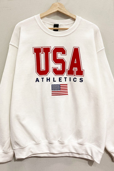 USA Athletics Embroidered Sweatshirt