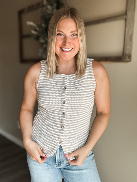 Caprielle Split Hem Tank
