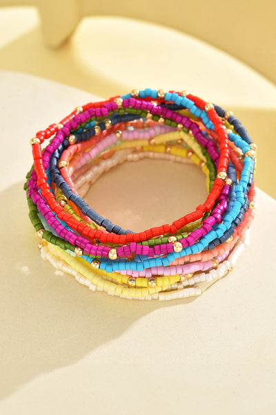 Candy Crush Stretch Bracelet Set