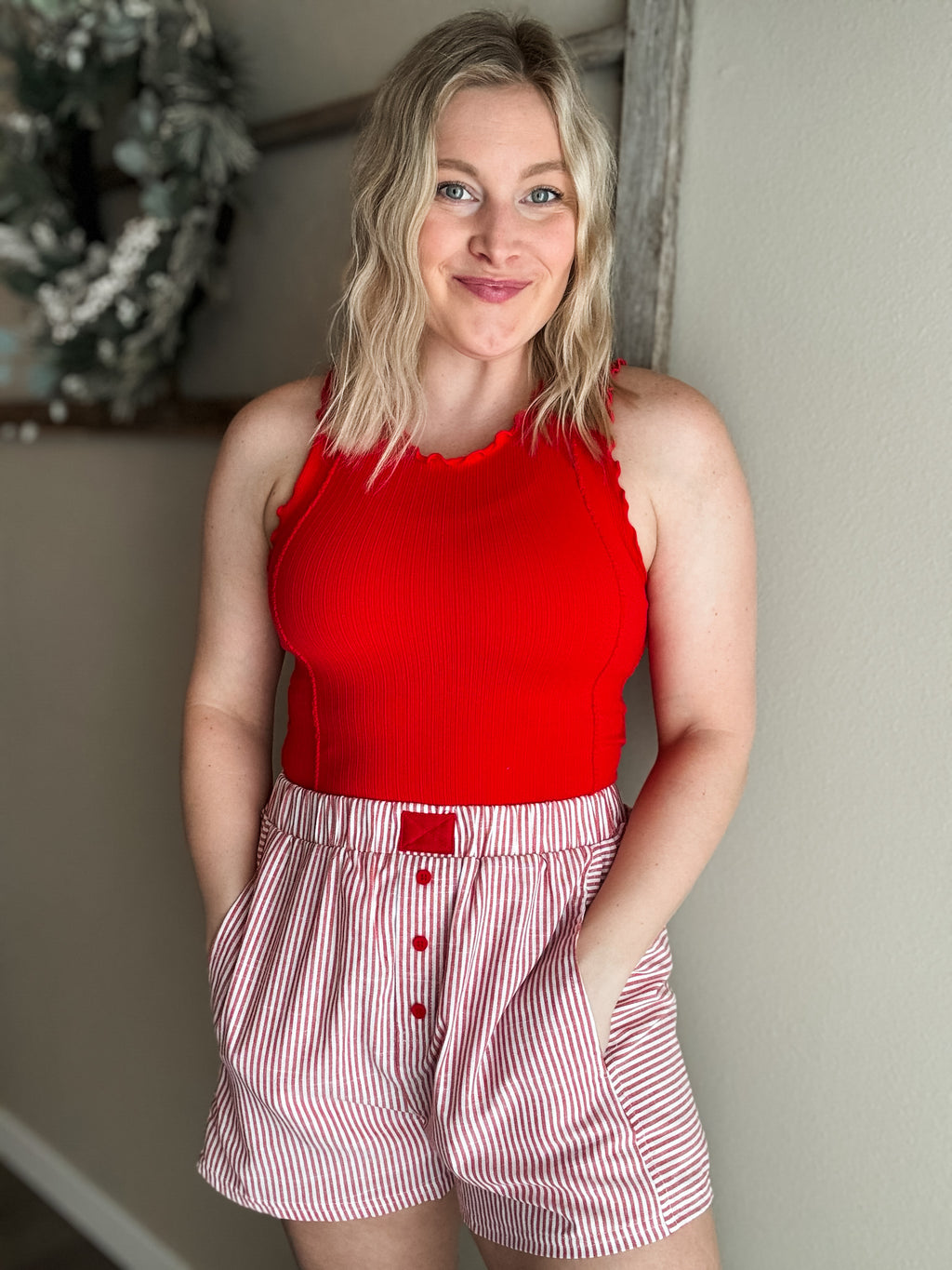 Winnie Boxer Shorts - Red