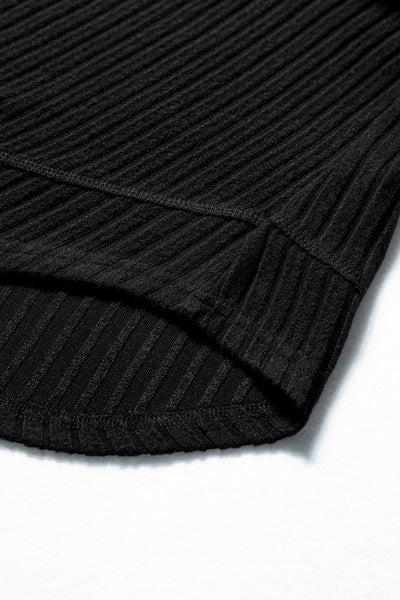 PREORDER Kate Ribbed Round Neck Top