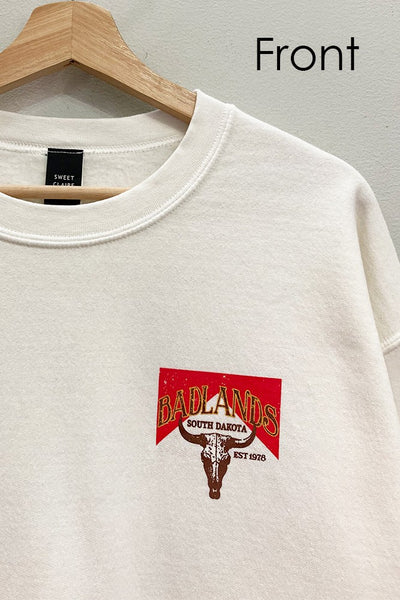 Badlands South Dakota Sweatshirt - SIZE S/M