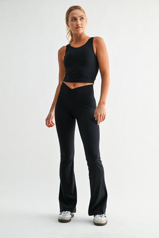 Zani Crossover Waist Yoga Pants