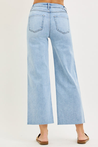 PREORDER Harlow Wide Leg Crop Jeans