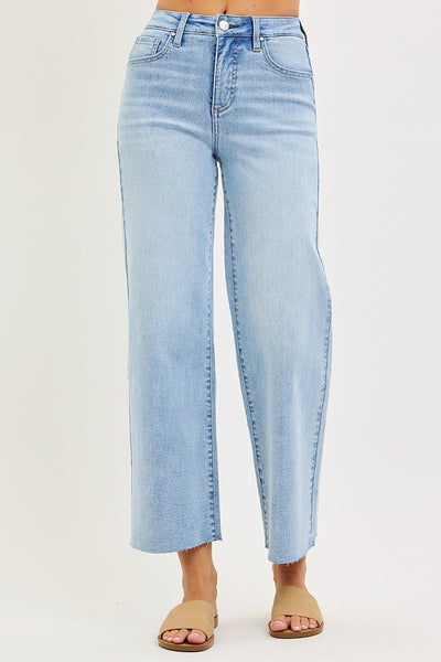 PREORDER Harlow Wide Leg Crop Jeans