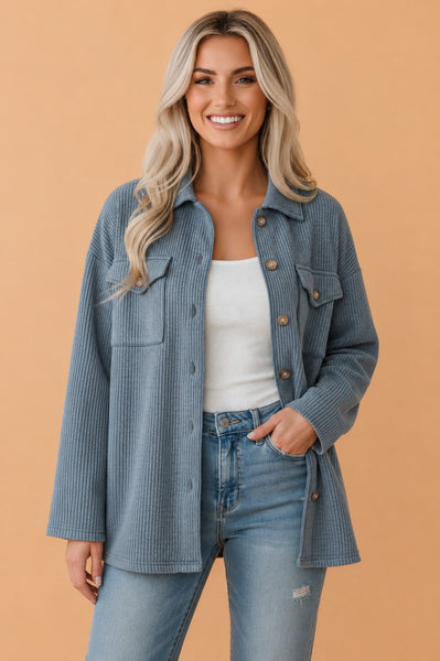 PREORDER Sayer Ribbed Shacket