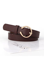 Everett Single Ring Belt - Brown