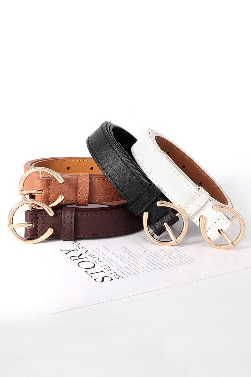 Everett Single Ring Belt - Brown