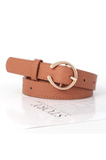 Everett Single Ring Belt - Camel
