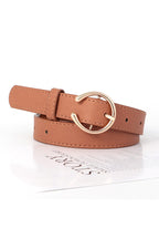 Everett Single Ring Belt - Camel