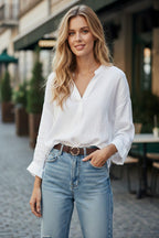 Everett Single Ring Belt - Brown