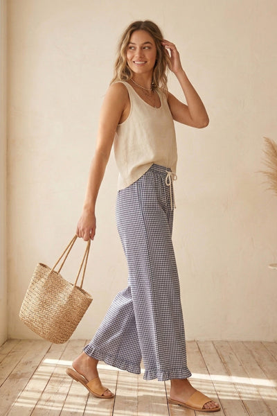 Pippie Gingham Ruffle Pants