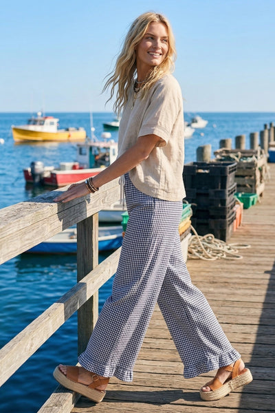 Pippie Gingham Ruffle Pants