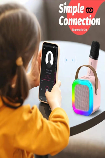 Karaoke Bluetooth Speaker Set - Blue