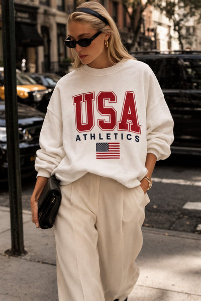 USA Athletics Embroidered Sweatshirt