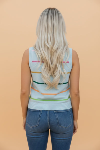 PREORDER Sorrento Stripe Sweater Tank