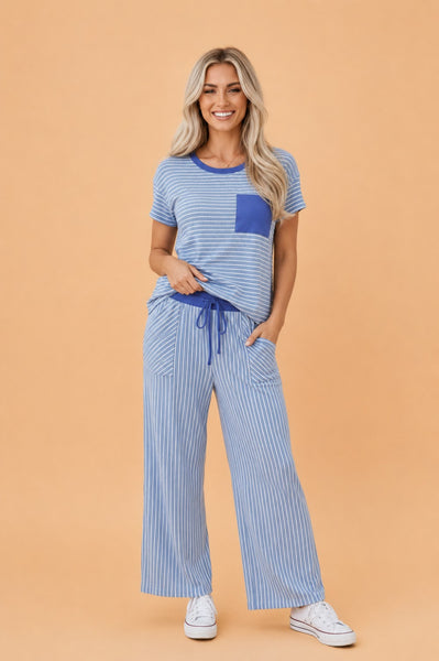 PREORDER Pamela Stripe Lounge Set