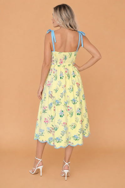 PREORDER Wisteria Lane Floral Dress