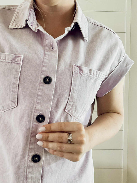 Alessia Denim Dress - SIZE MEDIUM