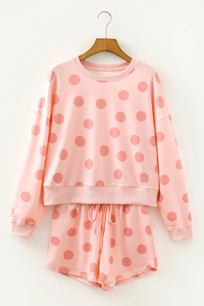 PREORDER Dotty Darling Short & Pullover Set