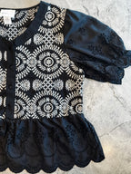 Marciella Eyelet Lace Top