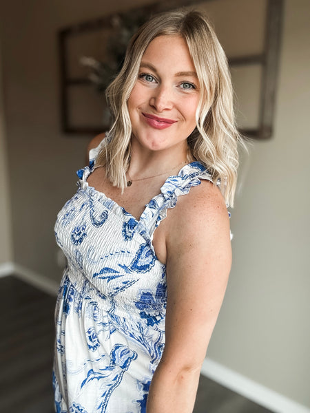 Julietta Floral Midi Dress