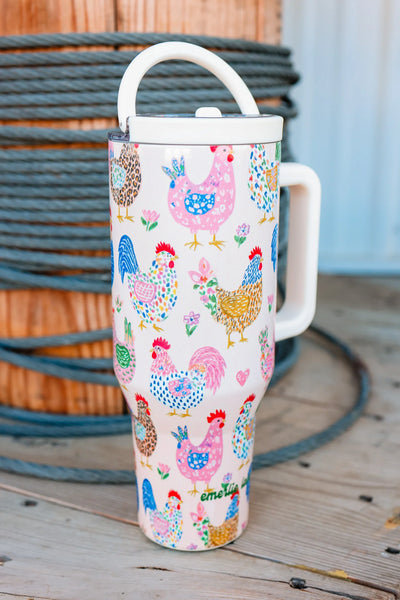 Fiesta Chicken 40 oz. Tumbler