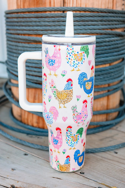 Fiesta Chicken 40 oz. Tumbler