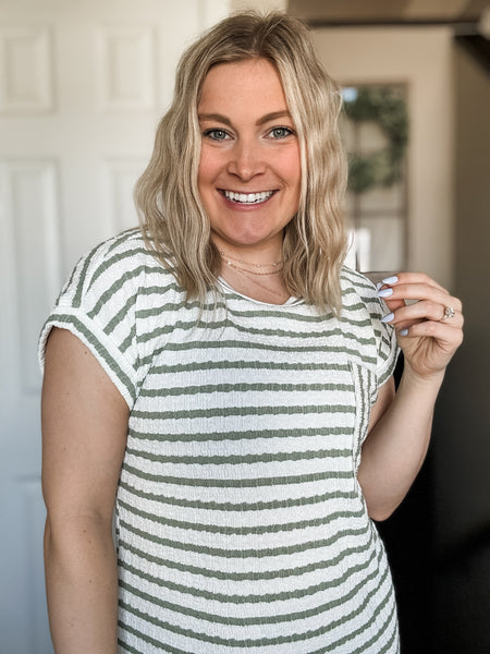 Brystol Stripe T-Shirt Dress