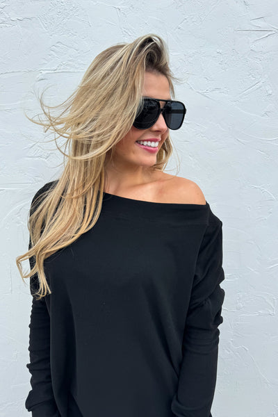 Noelle Athleisure Long Sleeve Top - 3 Color Options