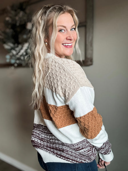 Morgan Bold Stripe Sweater