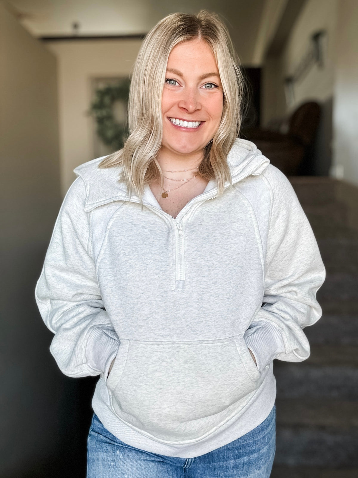Drea Half Zip Hoodie