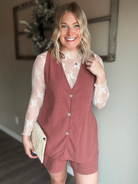 Cypress Linen Two Piece Set