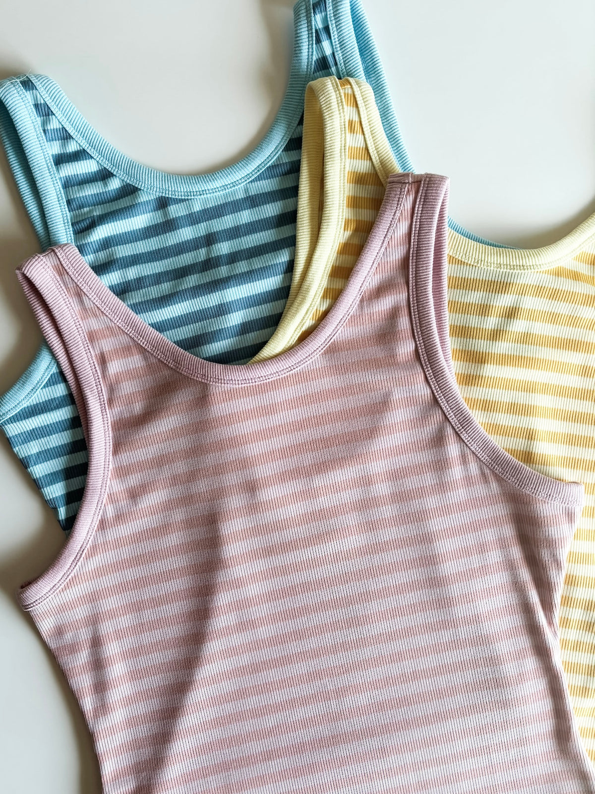 Hallee Striped Tank - SIZE MEDIUM