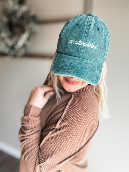Embroidered Baseball Cap - Green