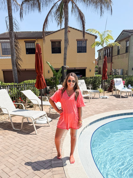 Sunshine State Mineral Wash Romper