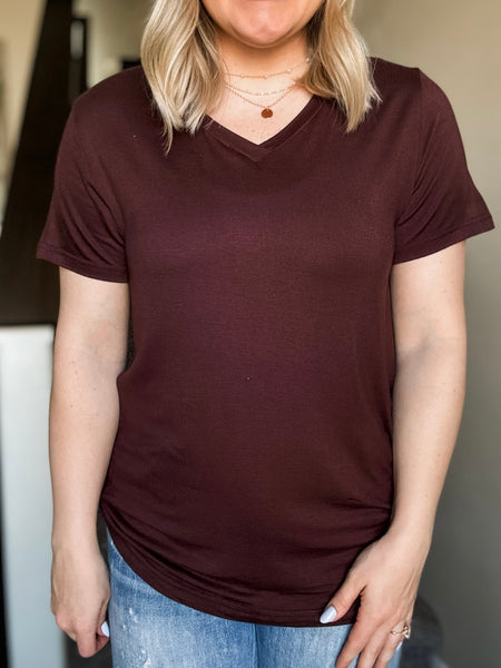 Best Basic Tee - Chocolate
