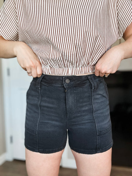 Bennett Utility Pocket Denim Shorts