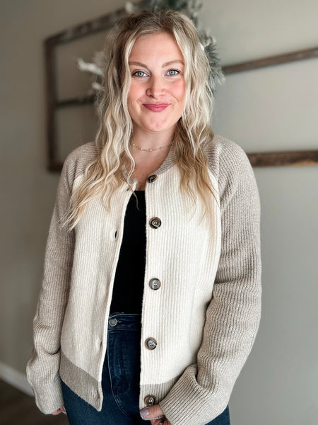 Campus Cutie Varsity Cardigan