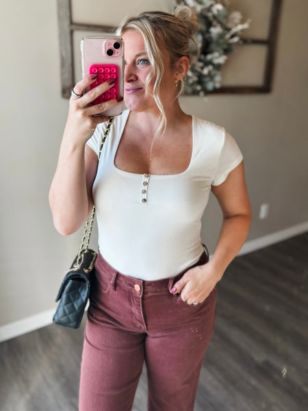 Layken Ribbed Bodysuit