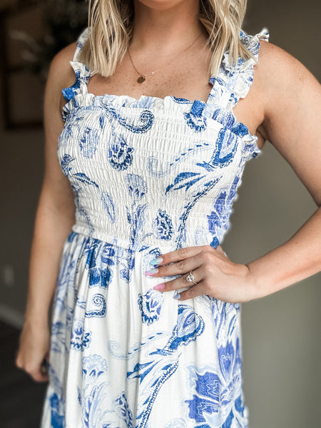 Julietta Floral Midi Dress