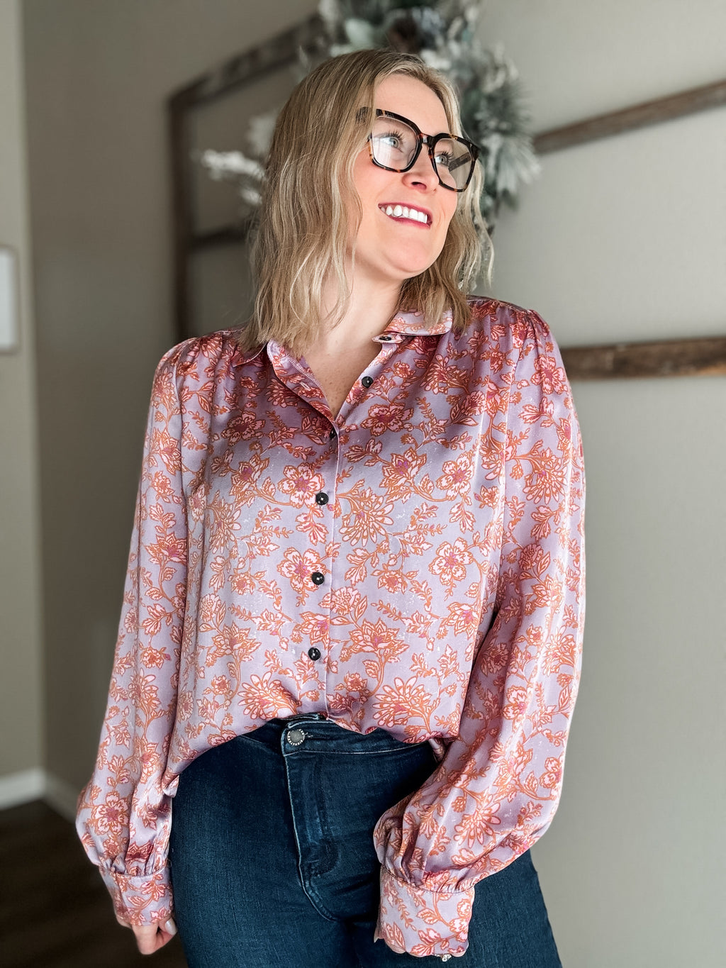 Vera Satin Blouse