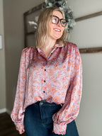Vera Satin Blouse