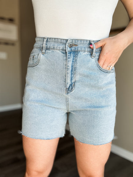 Lucky Star Denim Shorts